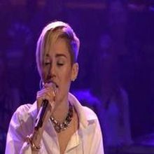 VIDEO: Miley Cyrus Performs 'Wrecking Ball' on FALLON