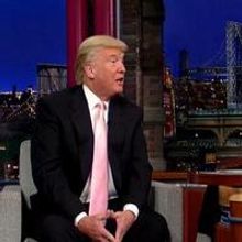 VIDEO: Donald Trump Talks Run for Governor on LETTERMAN
