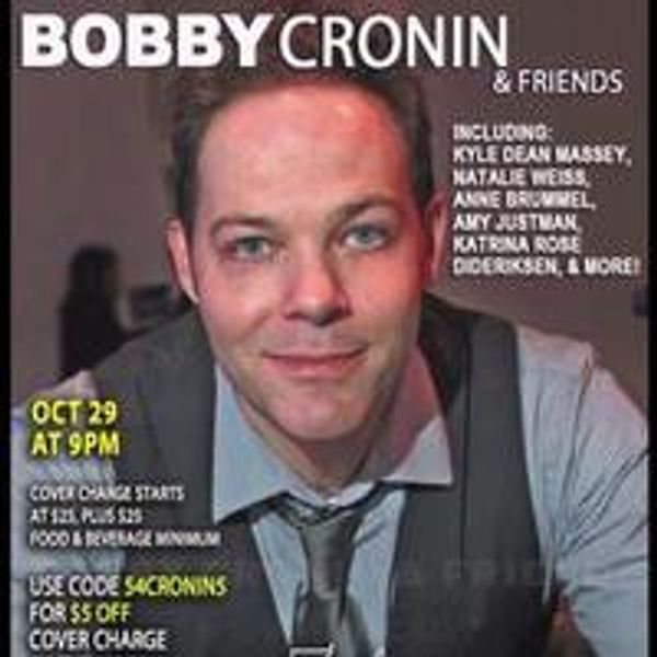 STAGE TUBE: Bobby Cronin Makes 54 Below Debut 10/29 - Cabaret Theater Video