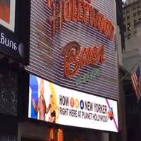 STAGE TUBE: HOW TO BE A NEW YORKER's New Marquee Up at Planet Hollywood Times Square