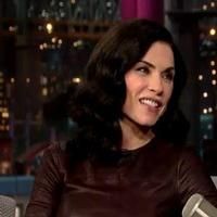 VIDEO: Julianna Margulies Talks George Clooney on LETTERMAN Video