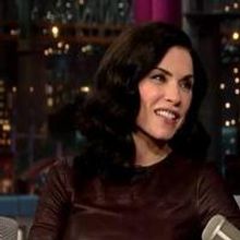 VIDEO: Julianna Margulies Talks George Clooney on LETTERMAN