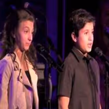 STAGE TUBE: Analise Scarpaci & Lewis Grosso Perform 'The Most Important Children's Song Ever' at ONCE UPON A TIME IN NEW YORK