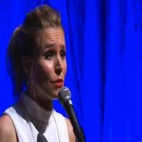 STAGE TUBE: Kristen Bell Sings FROZEN's 'Do You Want to Build a Snowman?'