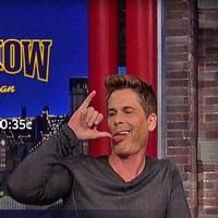 VIDEO: Rob Lowe Reveals His Empty Nest Plan on LETTERMAN