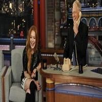 VIDEO: Dave & Lindsay Lohan Call Mutual Friend Oprah on LATE SHOW