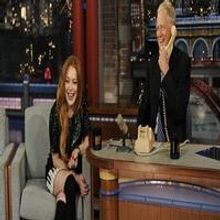 VIDEO: Dave & Lindsay Lohan Call Mutual Friend Oprah on LATE SHOW