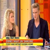 VIDEO: Cody Simpson and Witney Carson Talk DWTS Exit on GMA