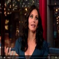 VIDEO: Courtney Cox Talks 'Friends' Reunion on LETTERMAN