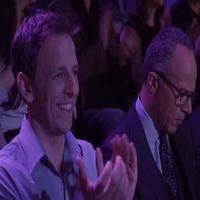 STAGE TUBE: Seth Meyers & Lester Holt Bring 'Forced Friendship' to Off-Broadway's…
