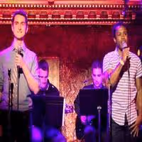 STAGE TUBE: Alan Wiggins & Jacob Samuels Perform 'Halfway' at DUETS WITH THE WRITE… Video