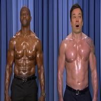 VIDEO: Jimmy Fallon & Terry Crews Perform Nip Sync Duet of 'Ebony and Ivory' Video
