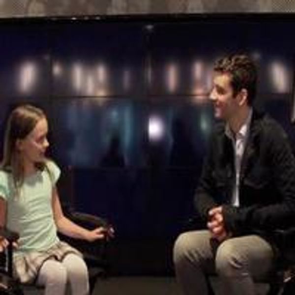 STAGE TUBE: BUYER & CELLAR's Michael Urie Sits Down with 9-Year-Old Theater Critic Ada Grey - Chicago Theater Video