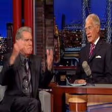 VIDEO: Regis Philbin Explains Recent Hitchhiking on LETTERMAN