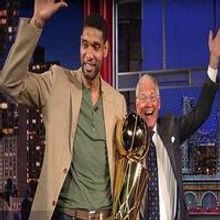 VIDEO: NBA Champ Tim Duncan Visits DAVID LETTERMAN