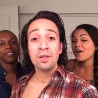 STAGE TUBE: Miranda and Olivo Warm-Up to RENT Again, But This Time Leslie Odom Jr… Video