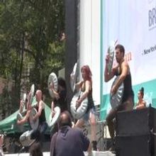 TV: STOMP Cast Gets Percussive in Bryant Park!