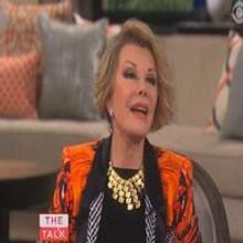 VIDEO: Joan Rivers Chats CNN Interview Walk Out on THE TALK