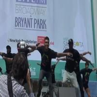TV: Cast of ILUMINATE Lights up BROADWAY IN BRYANT PARK! Video