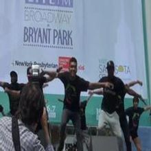 TV: Cast of ILUMINATE Lights up BROADWAY IN BRYANT PARK!