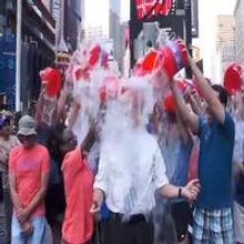 STAGE TUBE: BC/EFA's Tom Viola & Company Get Soaked for ALS!