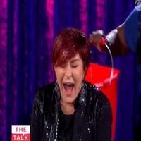 VIDEO: Sharon Osbourne Takes the ALS Bucket Challenge Live on THE TALK