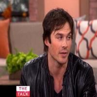 VIDEO: Ian Somerhalder Dishes on New Season of 'Vampire Diaries' on THE TALK