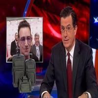VIDEO: Stephen Reveals Contents of Bono's Missing Luggage on COLBERT Video