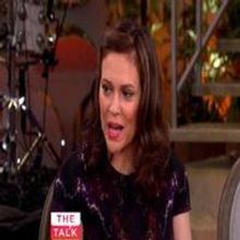VIDEO: Alyssa Milano Responds to Reaction of Breastfeeding Photo on THE TALK