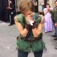 STAGE TUBE: Watch Allison Williams' Tearful Post-PETER PAN Reaction