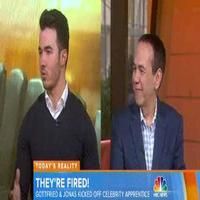 VIDEO: Kevin Jonas & Gilbert Gottfried Talk Getting the Boot on CELEBRITY APPRENTICE