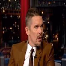 VIDEO: Ethan Hawke Talks Filming BOYHOOD Over 12 Years on 'Letterman'