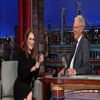 VIDEO: Julianne Moore Shares Her Inappropriate Christmas on LETTERMAN