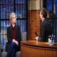VIDEO: Jane Lynch Talks End of GLEE on 'Late Night'