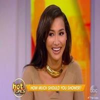 VIDEO: GLEE' s Naya Rivera Shares Her Theory on Showering on THE VIEW