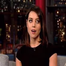 VIDEO: Aubrey Plaza Wants to Take a Trip with David Letterman After He Retires!