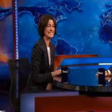 VIDEO: Anne Hathaway Can't Keep a Straight Face on THE DAILY SHOW