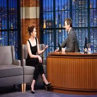 VIDEO: Felicity Jones Talks New Film 'Theory of Everything' on LATE NIGHT