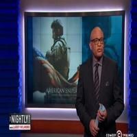 VIDEO: Larry Wilmore Examines 'American Sniper' Controversy on NIGHTLY SHOW Video