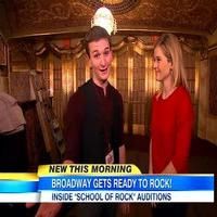 VIDEO: GMA Catches Up with Original SCHOOL OF ROCK Cast Member at Broadway Auditions