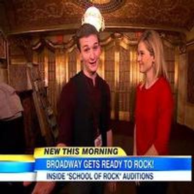 VIDEO: GMA Catches Up with Original SCHOOL OF ROCK Cast Member at Broadway Auditions