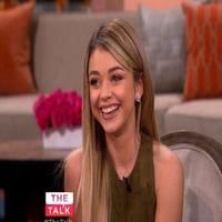 VIDEO: Sarah Hyland Explains Red Carpet Pizza Binge on THE TALK