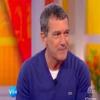 VIDEO: Antonio Banderas Talks Newest Role in SPONGBOB MOVIE on 'The View' Video