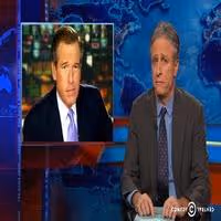 VIDEO: Jon Stewart Talks Brian Williams Credibility on DAILY SHOW