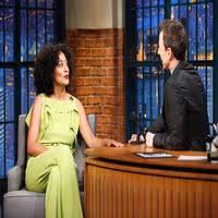 VIDEO: Tracee Ellis Ross Talks Mom Diana Ross on LATE NIGHT Video