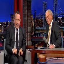 VIDEO: Tom Hanks Plans Out Dave's Retirement on LETTERMAN!