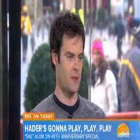 VIDEO: Bill Hader Talks 'Stefan', SNL Idols & More on TODAY