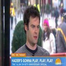VIDEO: Bill Hader Talks 'Stefan', SNL Idols & More on TODAY