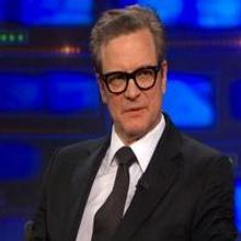 VIDEO: Colin Firth Talks New Film KINGSMAN on 'Daily Show'