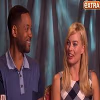 VIDEO: Margot Robbie Begs Will Smith to Join INDEPENDENCE DAY Sequel on EXTRA Video